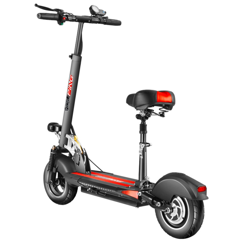 L-Q02 Foldable Electric Scooter – 500W | 48V | Cruise Control | USB Charging