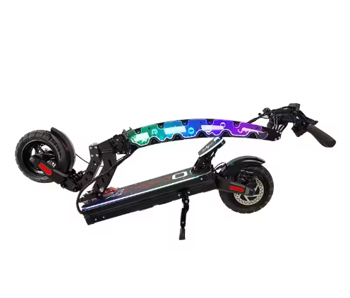 L-CTS1 Electric Scooter – 800W | Hydraulic Suspension | RGB Lights
