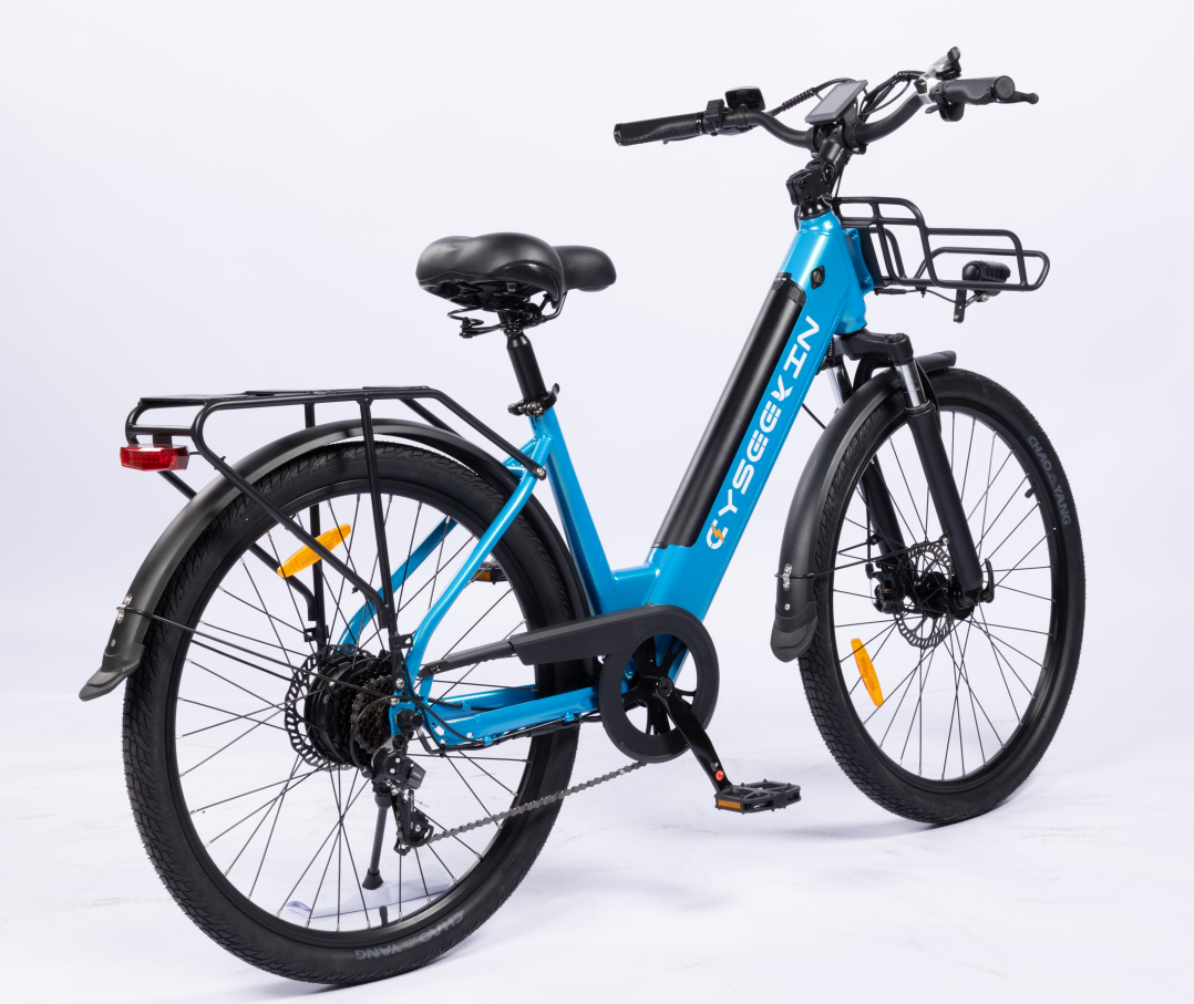 KL-BU09 Electric Bicycle – 350W Hub Motor, 48V Lithium Battery, 50km Range